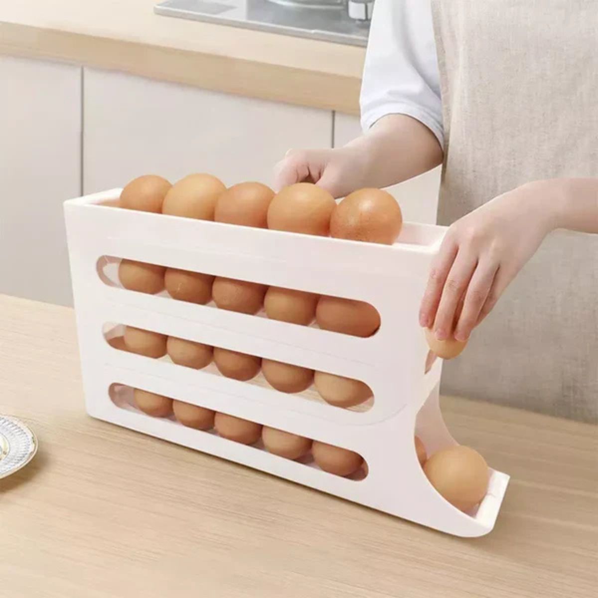 Dispensador de Huevos 4 Niveles.
