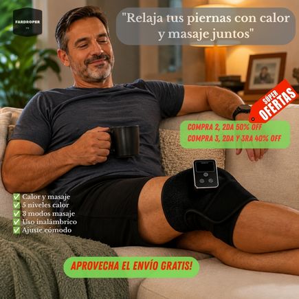 Masajeador Térmico de Rodilla