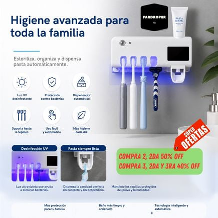 Porta Cepillo Esterilizador