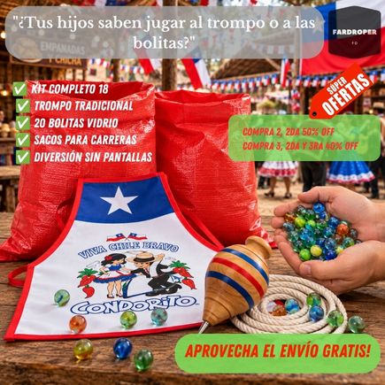 Kit Juegos Dieciochero