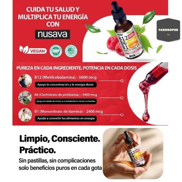 Gotas Vitamina B12