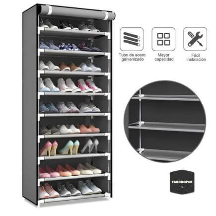 Zapatero de Torre 10 Niveles