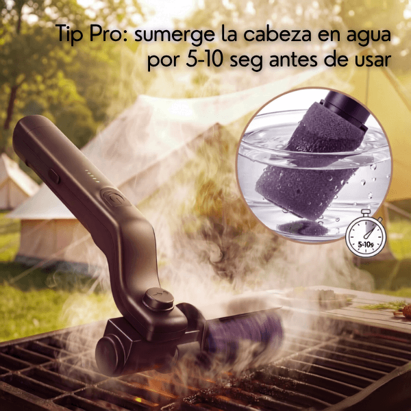 Cepillo Eléctrico parrilla