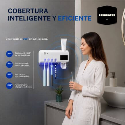 Porta Cepillo Esterilizador
