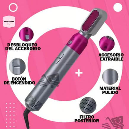 Cepillo Secador 5 En 1