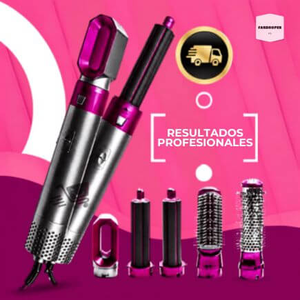 Cepillo Secador 5 En 1